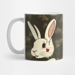 Japanese Samurai Warrior of the Mini Rex Rabbit Mug